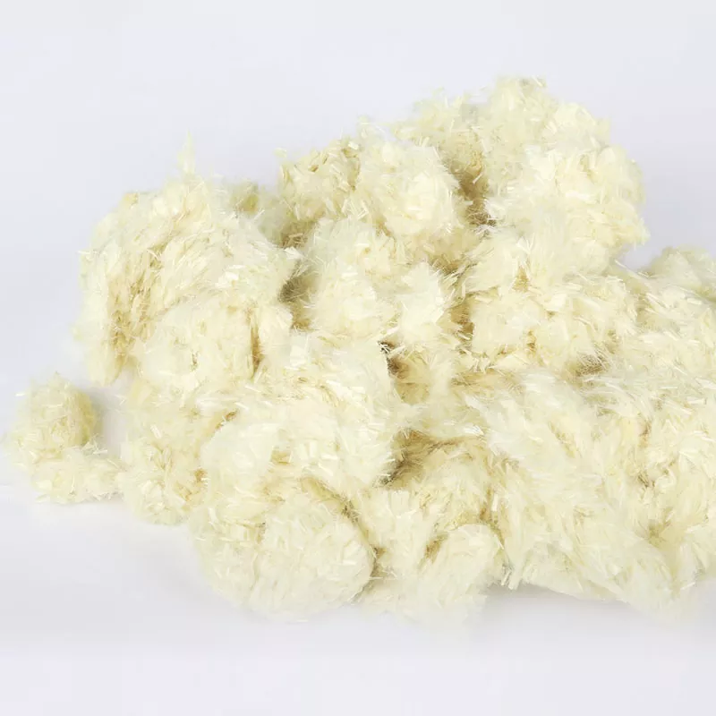 Meta-aramid på skuren fiber
