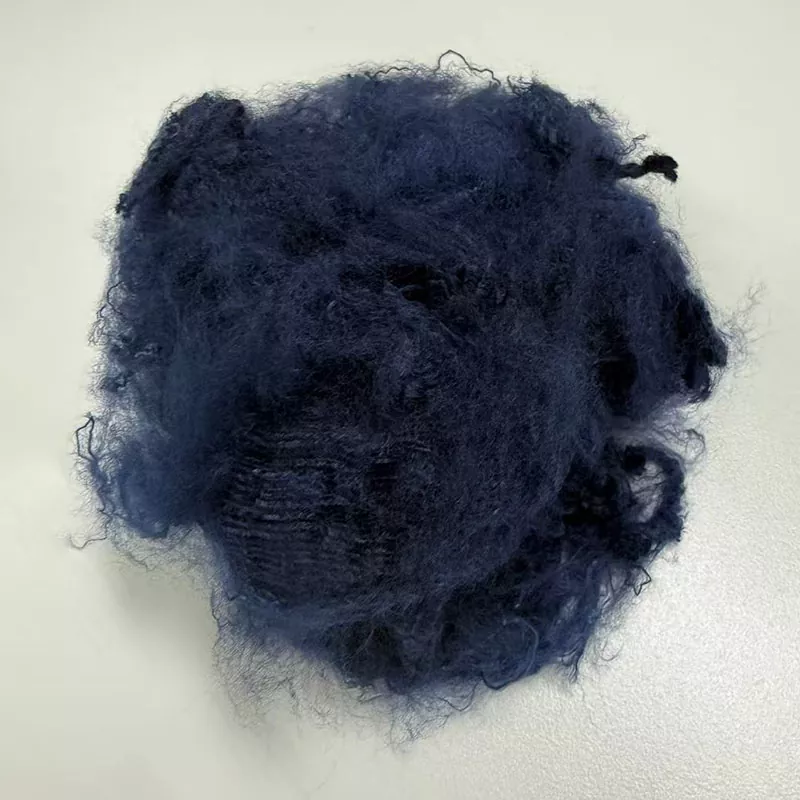 Marinblå aramid kort fiber